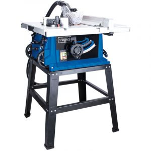 [JAMAIS UTILIS&Eacute;] Scheppach Scie circulaire sur table HS105 - 2000 W - Hauteur de coupe 75 mm - Lame &Oslash;255 mm - Inclinable 45&deg; - Guide de coupe