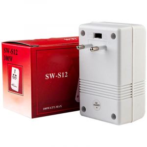 SW S12 &ndash; transformateur double tension 110V 220V, adaptateur de voyage 100W, convertisseur de puissance pour petits appareils, prise ue