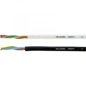 Helukabel - H05VV-F C&acirc;ble gain&eacute; 2 x 1.50 mm&sup2; noir 29484 100 m