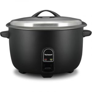 Cuiseur &agrave; Riz 4.2 L - Techwood TCR-4266 - 1600W - S&eacute;lecteur a 2 positions - Chauffe - Maintien au chaud - Coloris Noir