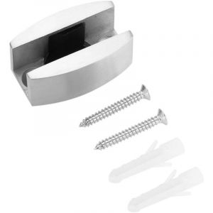 CCYKXA Guide au sol pour portes coulissantes en verre, guide &agrave; roulettes en acier inoxydable 304, accessoire pour syst&egrave;me de portes coulissantes en