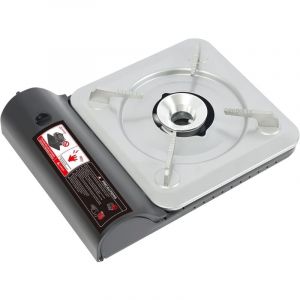 Portable Camping R&eacute;chaud, R&eacute;chaud &agrave; gaz 3500W avec Plaque de Gril et &Eacute;tui, R&eacute;chaud de Camping au Butane pour BARBECUE R&eacute;chaud de Camping pour la