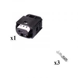 Kit Connecteur mqs series Mâle 3 Voies Cod B2