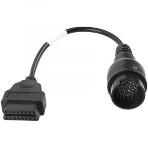 Obd2 iveco,Obd2 Iveco,Adaptateur Obd Iveco,38 Pin To 16 Pin Cable,Obd2 Adapter Cable,38 Pin To 16 Pin Obd2 Adapter Connector Diagnoic Cable For Iveco