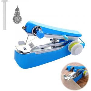 Mini Machine &agrave; Coudre Portable,Main Couture Portative,Mini Machine &agrave; Coudre &Eacute;lectrique Portable,pour Adulte,Point Rapide Adapt&eacute; aux Tissus,V&ecirc;Tements A
