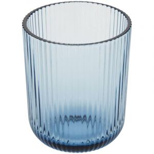 Gobelet Ema bleu D7,5xL9cm - Atmosphera cr&eacute;ateur d'int&eacute;rieur
