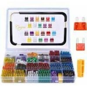 150pcs Mini Fusible Voiture +150pcs Fusibles Voiture Moyenne - 11 Sp&eacute;cifications Fusible Auto: 2A 3A 5A 7.5A 10A 15A 20A 25A 30A 35A 40A, Avec un