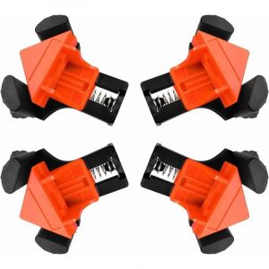 Presses D'angles Menuiserie, 90 &deg; Serre Joint Angle,Serre Joint Angle,Clip De Cadre Fixateur &agrave; Angle Droit Pour Le Travail Du Bois,Pour Le Travail Du