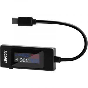 Testeur de puissance 4-30 V 0-6,5 A et testeur de courant USB Capacité Ampèremètre Voltmètre