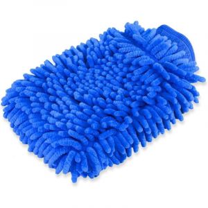 Gants de lavage de voiture, chenille corail double face, chiffons sp&eacute;ciaux pour voitures neuves, gants de brosse de voiture