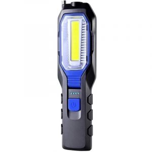 Lampes de poche (standard) Lampe Mecanicien Led Rechargeable Lampe de Travail COB Portable Rechargeable USB 2800mAh Batterie, Lampe torche &agrave; LED avec