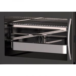Bronpi - Poêle à granulés silencieux avec four Noa Horno 11 kW Noir