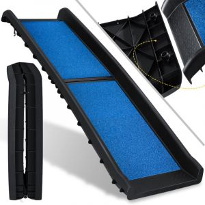 Rampe pour chiens Rampe pour chiens Rampe pour voiture rabattable Rampe de coffre pour animaux domestiques Aide à l'accès au coffre jusqu'à 90 kg