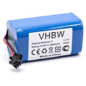 Vhbw - Batterie compatible avec Robojet Duel 3, Focus robot &eacute;lectrom&eacute;nager (2900mAh, 14,8V, Li-ion)