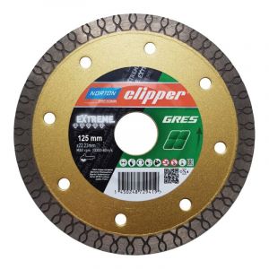 Norton - Disque diamant pour grã¨s cã©rame , cã©ramique..d.125mm - Diametre : 125