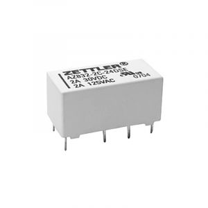 AZ832-2C-12DSE Relais pour circuits imprimés 12 v/dc 3 a 2 inverseurs (rt) 1 pc(s) Y746232 - Zettler Electronics