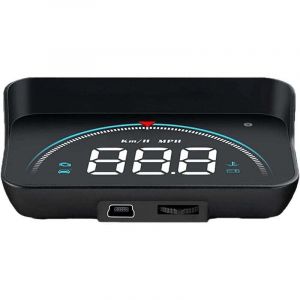 M8 HUD Affichage t&ecirc;te Haute Voiture ，Affichage De Voiture De Jauge ODB 3.5 Pouces Affichage T&ecirc;te Haute OBD2 HUD Projecteur Affichage De Voiture