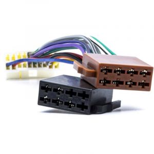 Adaptateur connecteur radio ISO cube pour Honda, Suzuki, Fiat, Acura, Nissan, Opel