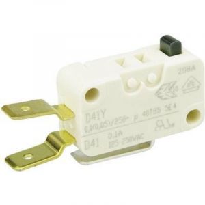 ZF - D413-V3AA Microrupteur D413-V3AA 250 v/ac 0.1 a 1 x On/(On) à rappel 1 pc(s) D75833