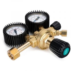D&eacute;tendeur/r&eacute;gulateur de pression pour gaz inerte argon/CO2 pour poste de soudage MIG/MAG