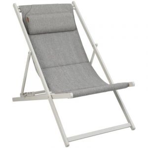 Chilienne de jardin empilable pliable Lunivia argile - Hesp&eacute;ride