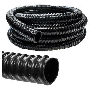 Le Poisson Qui Jardine - Tuyau, 25 mètres, 38 mm, pvc souple, Pour Aquarium Ou Bassin - Noir