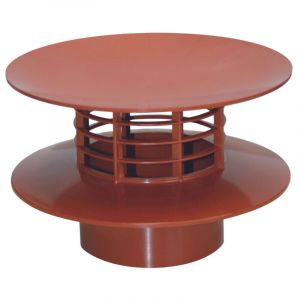 First Plast - Extracteur statique sans collerette étanchéité Ø100-Tuile