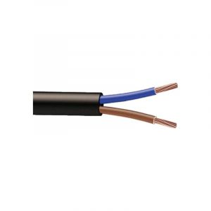 Cable souple H07RNF 2X1.5mm² à la coupe (minimum 10m) - Marron / Bleu