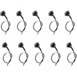 Feu de position latéral 3LED, étanche IP68, rond, indicateur de dégagement, feu arrière universel pour camion et voiture, lumière blanche rv, 10