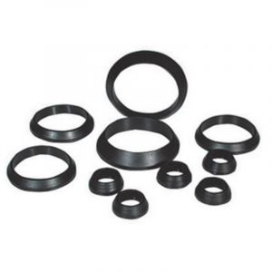 100 x joint conique noir