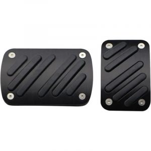 Repose-Pied Kit Pédales D'accélérateur Et d'embrayage Frein Voiture Aluminium Couvercle Pédale Automatique pour Peugeot 308 SW 408 4008 5008