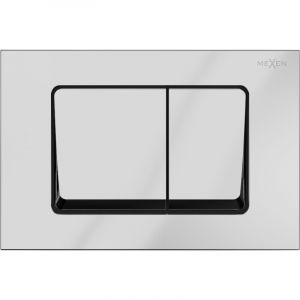 Mexen - Fenix Air 10 xs bouton de chasse d'eau pneumatique, chrome brillant - 6A1001