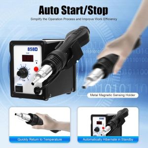 Fer &agrave; souder num&eacute;rique - Station de soudage &agrave; air chaud - Pointes de soudure - Station de soudage - Station de dessoudage - Pistolet &agrave; air chaud