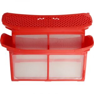 vhbw Filtre &agrave; peluche compatible avec Siemens IQ500, IQ790, IQ300, IQ390, IQ700 s&egrave;che linge pompe &agrave; chaleur - Filtre + support