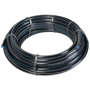 Polypipe - Tube polyéthyl bleu - Longueur: 50m - Diamètre: 32 mm