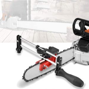 Affûteuse de chaîne en métal, Affûteur manuel de couteaux à chaîne,Convient aux tailles de chaîne de guide-chaîne des tronçonneuses manuelles