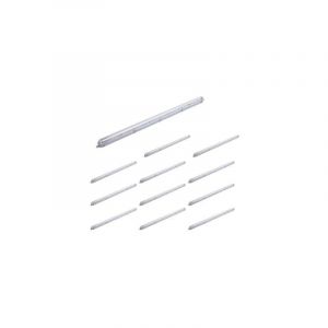 Kit de R&eacute;glette LED &eacute;tanche + Tube N&eacute;on LED 120cm T8 18W - Pack de 12 / Blanc Froid - SILUMEN