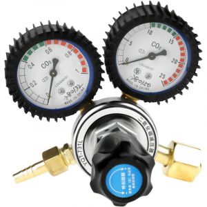 R&eacute;gulateur De Pression pour Gaz De Protection Argon/CO2 D&eacute;tendeur Dioxyde De Carbone Bi&egrave;re Kegerator D&eacute;tendeur