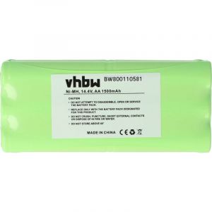 vhbw Batterie compatible avec Dirt Devil Spider 2.0 M612 aspirateur (1500mAh, 14,4V, NiMH)