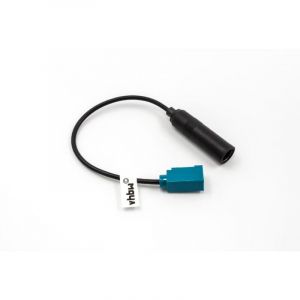 Vhbw - Adaptateur d'autoradio compatible avec Mercedes à partir de 2002 - Adaptateur d'antenne Fakra (f) vers Din (m) 150 Ohm