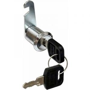 Memkey - Serrure Batteuse Cylindre, Verrou de Porte pour Armoire, Serrure Batteuse a Came Barillet pour Boite aux Lettres Tiroir, 30mm