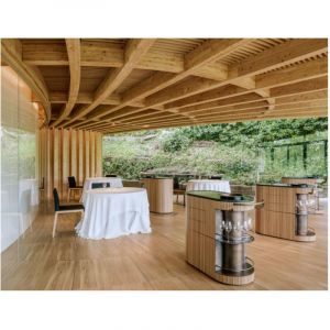 Carrelage gr&egrave;s c&eacute;rame effet parquet ETERNAL WOOD Mosa&iuml;que B&acirc;ton Rompu Eternal miel - Naturel - bo&icirc;te de 0.37 m2 - Mosa&iuml;que B&acirc;ton Rompu Eternal miel -