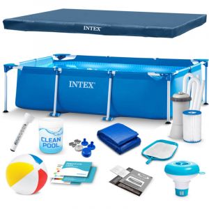 Piscine de jardin tubulaire 300 x 200 x 75 cm 15 en 1 INTEX 28272