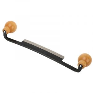 Dpzo - Couteau à Tirage Droit, Couteau à Raser à Double Manche en Bois Antidérapant avec Lame en Acier au Tungstène pour le Travail du Bois, Lames de