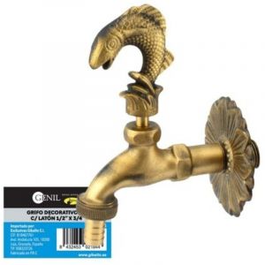 Robinet d&eacute;coratif en forme de poisson, Genil