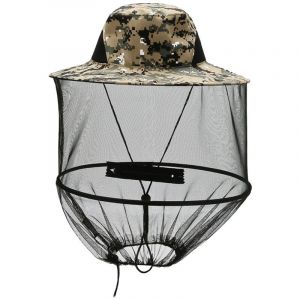 Chapeau de soleil anti-moustiques, chapeau de p&ecirc;cheur, chapeau anti-moustiques, chapeau d'apiculture, moustiquaire pour la randonn&eacute;e, le camping, le