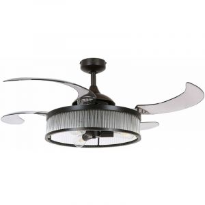 Ventilateur de plafond Fanaway Corbelle Noir 122 cm
