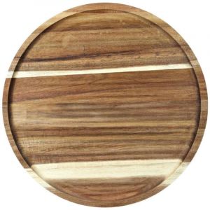 Dessous d'Assiette "Acacia" 32cm Marron