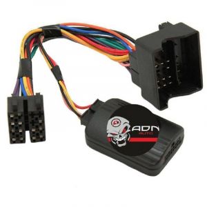 Adnauto - Interface Commande au volant PG13J compatible avec Peugeot Radars recul jvc