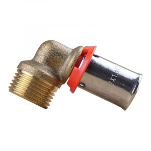 Coude per &agrave; sertir &Oslash;12x1,1 - M&acirc;le 3/8' (12/17) - ibp B&auml;nninger